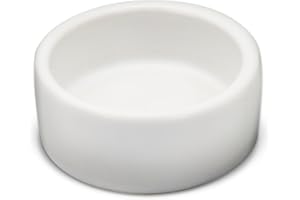 LuckyOpt Escape-Proof Reptile Food Dish Bowl, Ceramics Small Animal Bowls for Lizard Frog Snake Turtle Gecko Hamster Food Bowl for Anti Living Foods Escape, Reptile Water Dish (S,1.96inches)