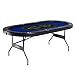 Barrington Texas Holdem Poker Table for 10 Players with Padded Rails and Cup Holders - No Assembly Required
