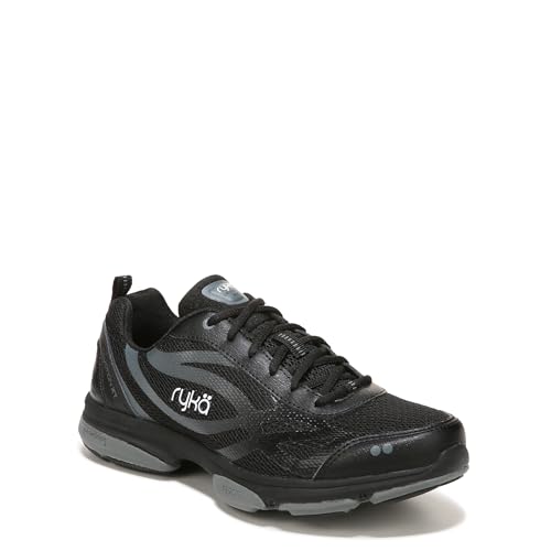RYKA Devotion Xt, Cross Trainer Donna, Nero Bianca Nero Meteorite White, 42.5 EU