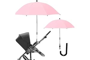 Nakazawa Stroller Umbrella, Pram Umbrella with Adjustable Universal Clamp,The Open Diameter of The is 85cm/33.5in, with Sun Protection Fabrics with Coating