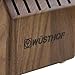 Wusthof 17-Slot Walnut Block