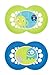 MAM Monsters Orthodontic Pacifier, Boy, 6+ Months, 2-Count