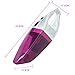 NOOX Car Vacuum Cleaner Portable Wet Dry Hand Held Vacuum in Car Cleaner for Dog Hair Bread Crumbs Food Melon Shells Small Sands Cigarette Butts 120W 4000PA 4.5 Meter Cord 12V