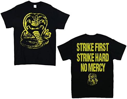 Cobra Kai Karate Kid Men Black T Shirt