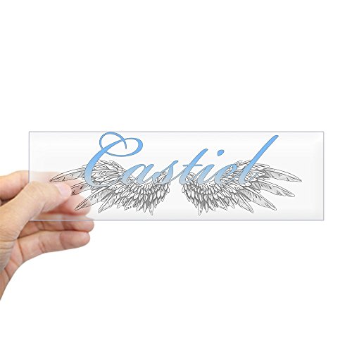 CafePress - Castiel Wings Hat Sticker (Bumper) - 10