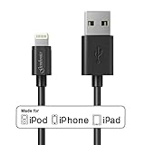 Gembonics 8 Pin Lightning to USB Cable - 3-Feet - Black