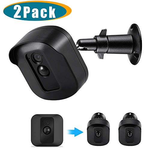 Blink XT2 Wall Mount Bracket,Full Protective Housing and Metal Mount for Blink XT2 Blink XT Cameras Weather Proof Adjustable Indoor Outdoor Mount and Cover for Blink XT Camera Security System (Black)