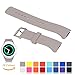 Ysang for Samsung Gear S2 SM-R720/R730 Watch Replacement Band Accessory Small/Large Size Soft Silicone Wristband Strap Smartwatch Sport Band Fit for Samsung Galaxy Gear S2 SM-720/SM-730 Smartwatch