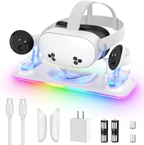 Amazon.com: Charging Dock for Meta Quest 3S/3, Kinwin Magnetic