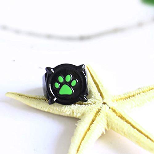 Cat Noir Rings for Kids Cat Costumes Girls Ring Toys US Size 5 6 7