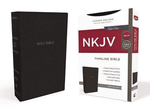 [D0wnl0ad] NKJV, Thinline Bible, Leathersoft, Black, Red Letter Edition, Comfort Print K.I.N.D.L.E