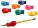 The Pencil Grip Jumbo Pencil Gripper, Universal Ergonomic Writing Aid For Righties And Lefties, Colorful Pencil Grippers, Assorted Colors, 6 Count - TPG-11406