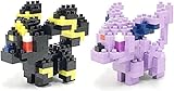 Nanoblocks - 2 Set Bundle - Espeon and Umbreon