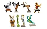 Kung Fu Panda Figures Set of 8 (Cake toppers or Party Favors)