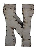 Rustic Arrow Letter N for Decor, 14-Inch, Silver