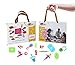 Ludos Play Dough Tools Set- 37 Pieces PlayDough Accessories of Cutters, Rolling Pins, Rollers, Food, Dinosuar Toy Molds for Toddlers and Kids. Mini Playdough Party Pack