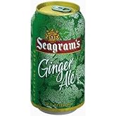 Seagram's Ginger Ale, 12oz Cans (Pack of 12)