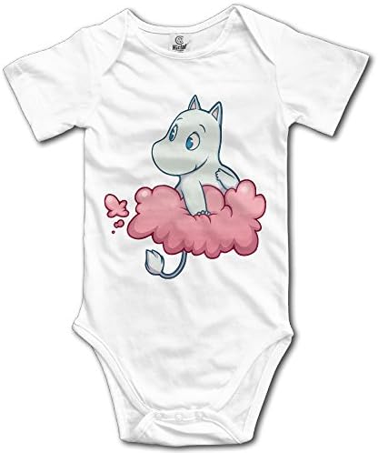 Fengziya Baby's Moomin Valley Hanging Bodysuit Short Sleeve