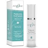Hyaluronic Acid Serum for Skin - Vitamin A, C, D, E, Retinol, Witch Hazel, Aloe, 1.5% HA, Reduce Wrinkles, Anti-Aging, Hydrate & Moisturize Dry Dull Skin, No Parabens, Natural, Made in USA by Adeline