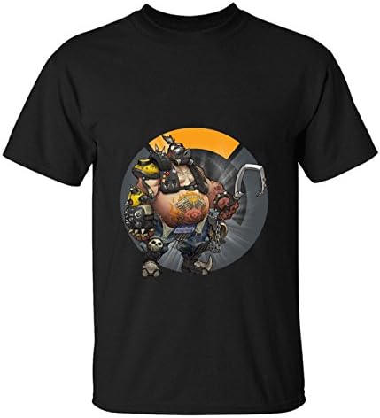 Tsuyokiss men's Road Robot Driver graphic short sleeve t-shirt black