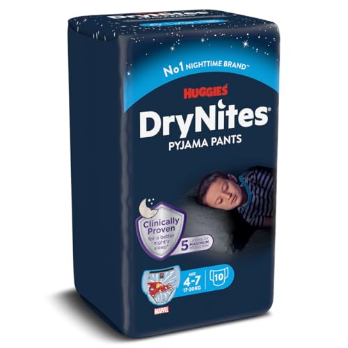 Huggies DryNites Bedwetting Pyjama Pants Age 4-7 17-30kg