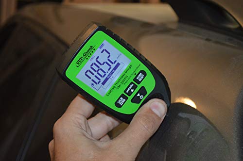 Digital Coating Thickness Gauge CM-205FN / Automatic Thickness Paint Meter for Ferrous and Non-Ferrous Metals (CM-205FN)