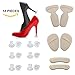 【2019 New】 High Heel Inserts High Heel Protectors, Heel Cushion, Heel Pads, Heel Stoppers, High Heel Grips