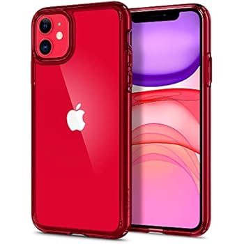 Spigen Ultra Hybrid Designed for Apple iPhone 11 Case (2019) - Red Crystal