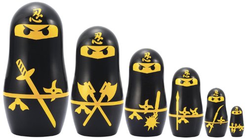 Matryoshka madness micro-ninja matryoshka