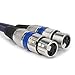 Tisino Dual XLR to RCA Cable, Heavy Duty 2 XLR Female to 2 RCA Male Patch Cord HiFi Stereo Audio Connection Interconnect Lead Wire - 10 ft / 3m