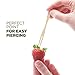 PREXWARE Bamboo Party Forks for Party Buffet Mini Forks 3.5 Inch 100 Ct.