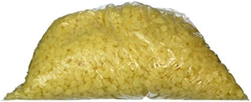 Beeswax Organic Pastilles, Yellow, 100% Pure 16 Oz by Larkin Supply by Larkin Supply