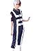 Thundervolt Anime Cosplay Gymnastics Uniforms Costume (Xlarge)