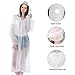 OPPMART Rain Coats,3 Pack Reusable Rain Coat Jacket with Hood EVA Portable Raincoat - Emergency Rain Coat for Theme Park, Hiking, Camping or Traveling,Size 61.4