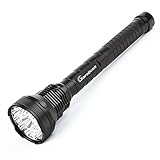GiareBeam Super Bright LED Flashlight 15X CREE XM-L T6 LED 15000Lm Waterproof Torch 5 Switch Modes for Home and Outdoor Activities
