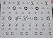 Go4Nails 2 Sheets Set LV Self Adhesive Logo Nail art Stickers/Decal DIY 0228