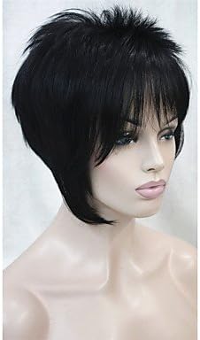 HJL-2015 New arrival Wigs SexyShort Straight Blonde Synthetic hair wigs Full Wig for women Free shipping , 6f27