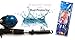 Kids Fishing Pole Combo Set | All-in-One Youth Fishing Kit Includes Collapsible Rod, Spincast Reel, Tackle Box, Travel Bag, and eBook | Perfect Fishing Kit Gift for Children