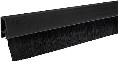 Stormguard 02SR0720914BL Cover Clip Bottom Door Brush Seal 914mm Black