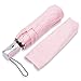 Nanette Lepore Auto Open / Close Fashion Umbrella (Light Pink)