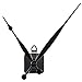 Mudder High Torque Long Shaft Clock Movement with 2 Hands to Fit Dials up to 51.6 cm/20 Inches in Diameter