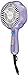 Conair 1800 Watt Curl Fusion Ionic Ceramic Styler; Purple - Amazon Exclusive