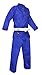 Fuji Single Weave Judo Gi Uniform - Kids & Adults Cotton Training Gi for Judo and Karate, Size 2, Blue