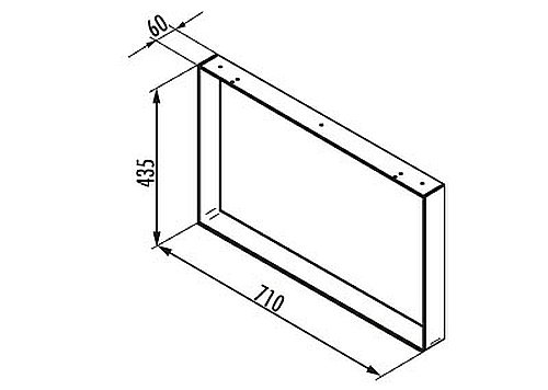 Kufe für Kücheninsel Kufe für Kücheninsel Edelstahl: Amazon.de: Küche