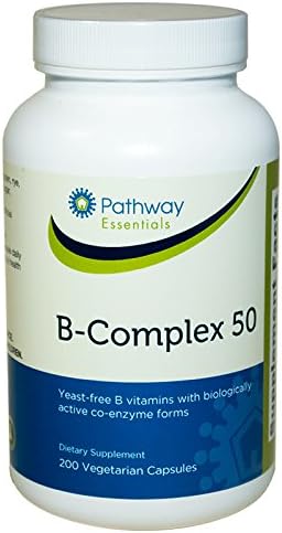 B-Complex-50 with coenzyme B Vitamins (200 Veggie Caps)