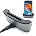 Sync Dual Data Charger Dock Cradle Stand For Samsung Galaxy Mega 6.3 i9200