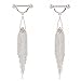 IrbingNii 1 Pair 14G Nipple Rings Nipple Shields Body Piercing Jewelry Tassels Dangle