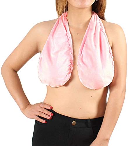 LYXPUZI Special Towel Towel Style Bra Stops Under-Breast Comfortable Women Underwear -Bra Boob Sweat Dripping Towel (Color : A, Size : M)