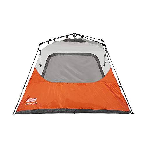 Coleman Waterproof 10 X 9Feet 6Person Instant Tent, Orange The Camping Companion