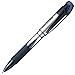 Pentel Twist Multi-Pen Energel, Needle Ballpoint Pen Ink + 0.5mm Pencil, Black/Red (BLW5-C)